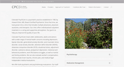 Desktop Screenshot of coloradopsychcare.com